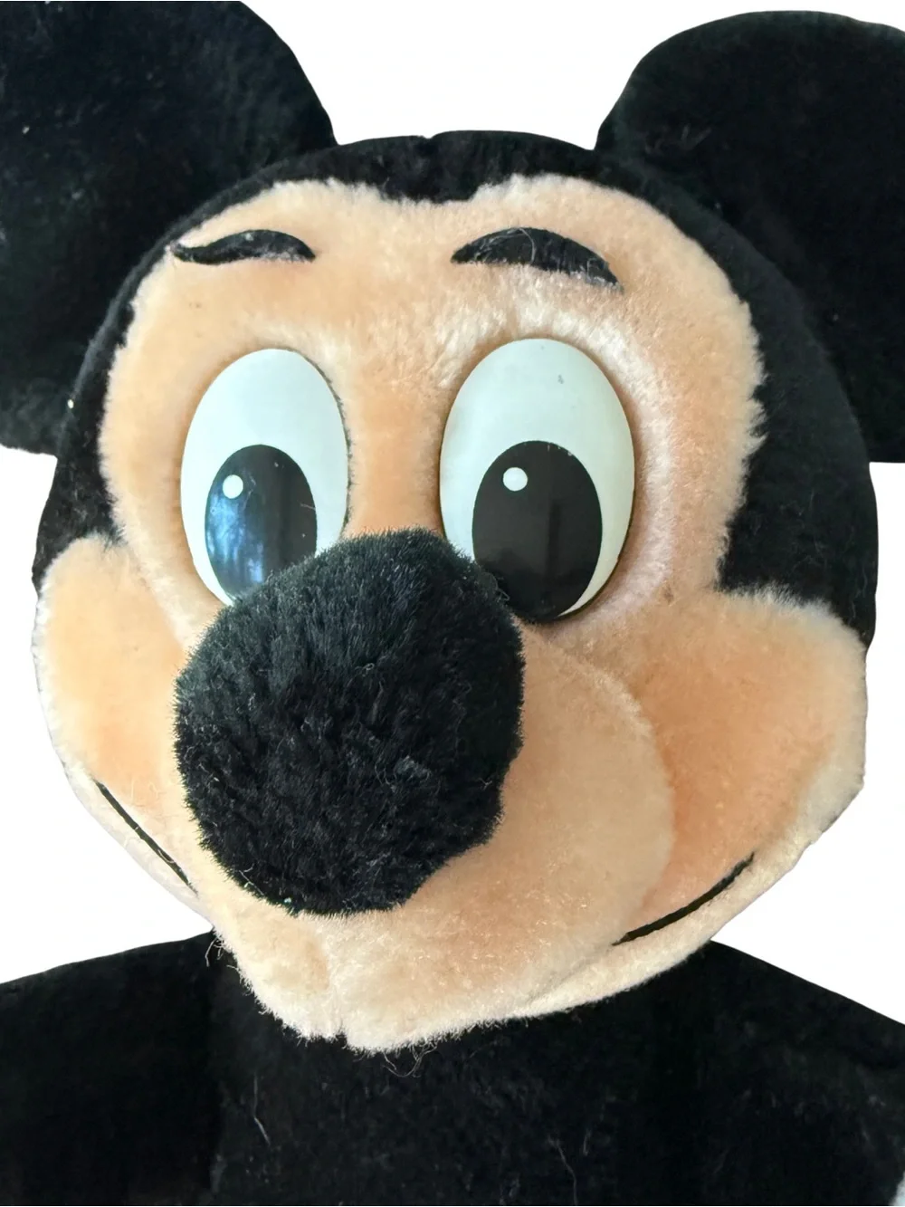 Vintage Disney Mickey Mouse Plush Canasa Korea Disneyland Walt Disney World